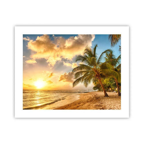 Poster - Estate perpetua, vacanze per sempre - 50x40 cm