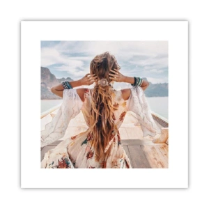 Poster - In cammino verso la felicità - 30x30 cm