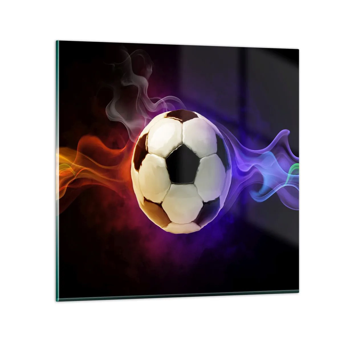 Quadro su vetro - La forza magica del gioco - 60x60 cm