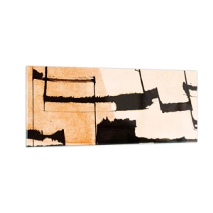 Quadro su vetro - Comunque in ordine - 100x40 cm