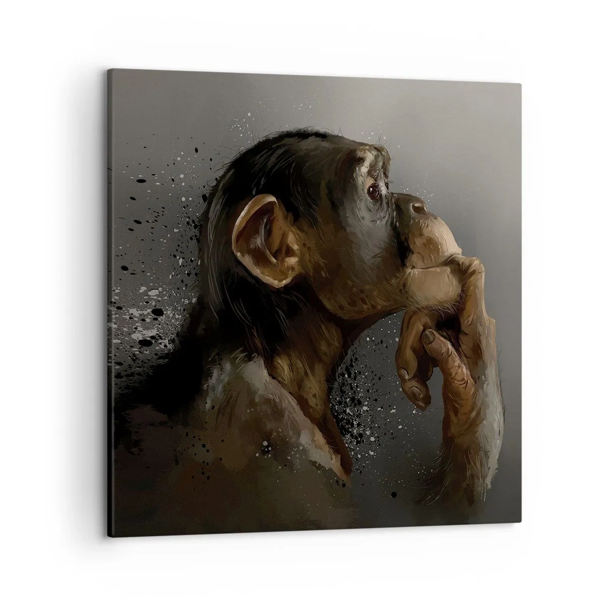 Quadro su tela - Stampe su Tela - Sicuramente un pensatore - 50x50 cm