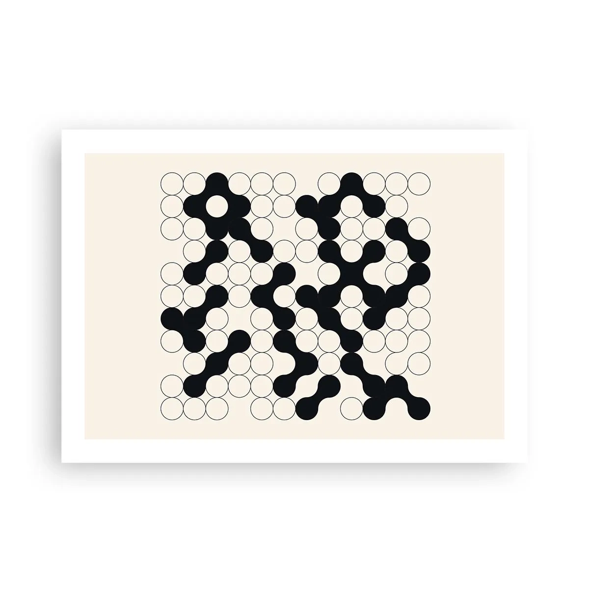 Poster - Gioco cinese: variazione - 70x50 cm