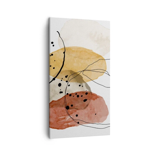 Quadro su tela - Stampe su Tela - Come aria leggera e trasparente - 45x80 cm