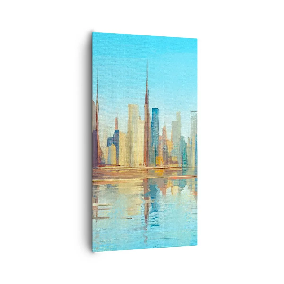 Quadro su tela - Stampe su Tela - Metropoli assolata - 65x120 cm