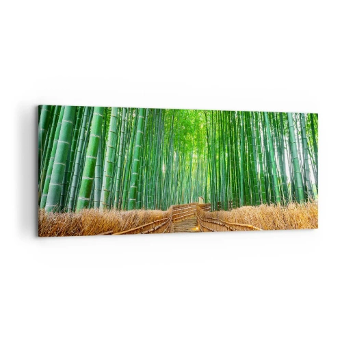 Quadro su tela - Stampe su Tela - Essenza della natura asiatica - 100x40 cm