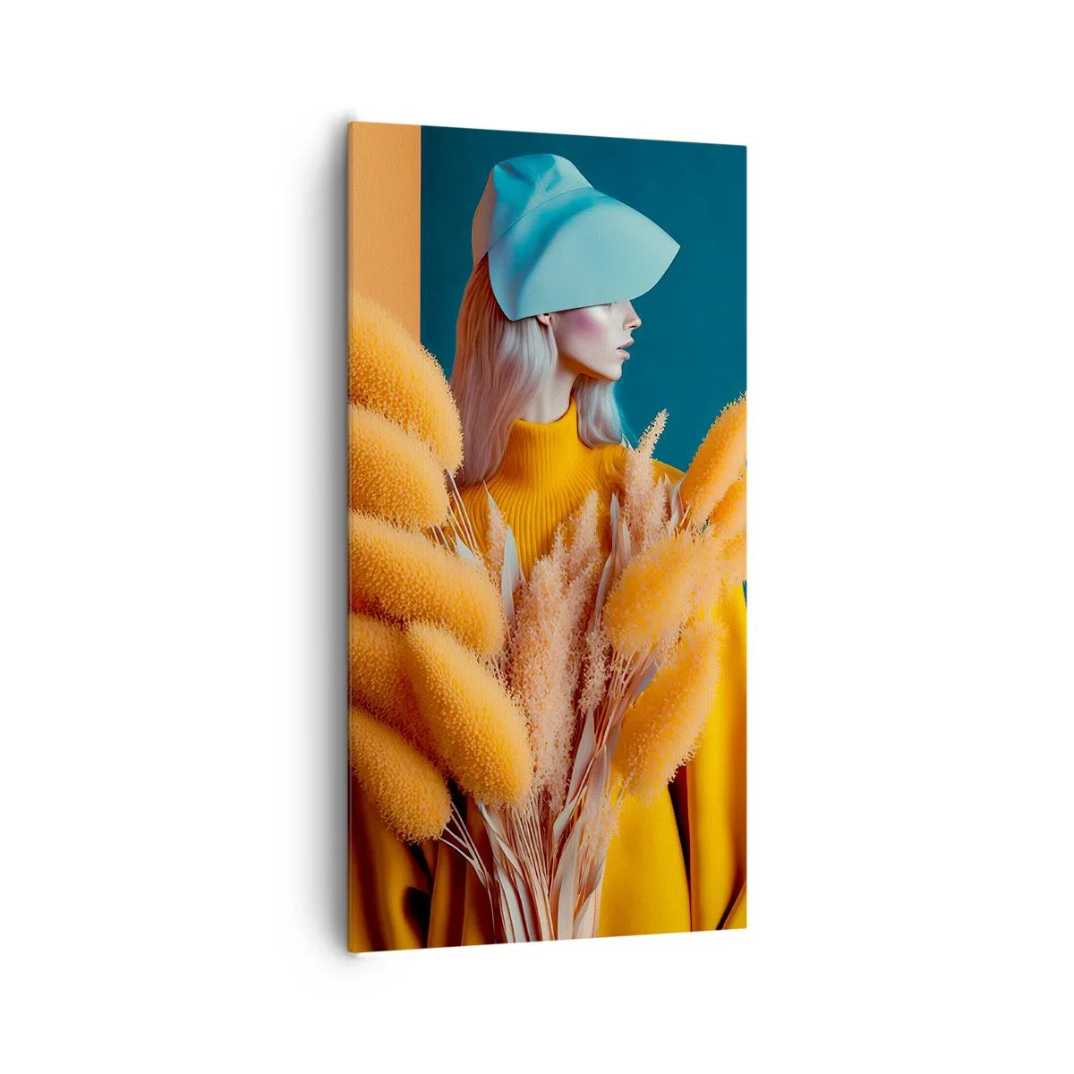 Quadro su tela - Stampe su Tela - Ritratto soffice - 65x120 cm