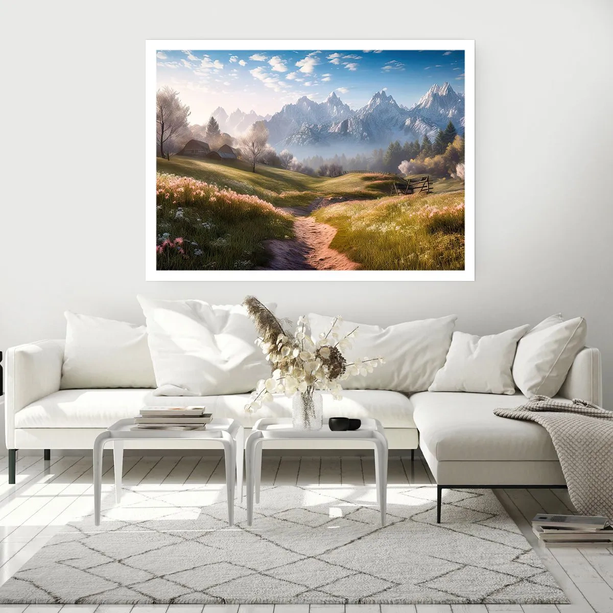 Poster - Valle idilliaca - 70x50 cm
