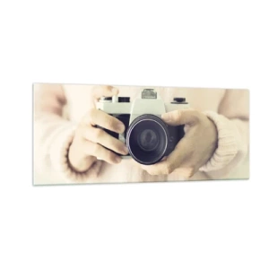 Quadro su vetro - Per vedere meglio... - 100x40 cm