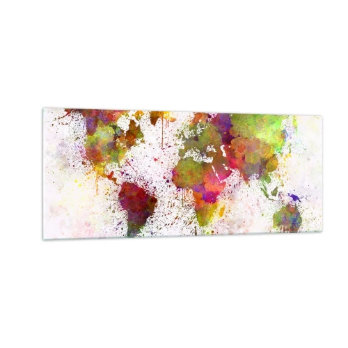 Quadro su vetro - È successo per caso - 100x40 cm