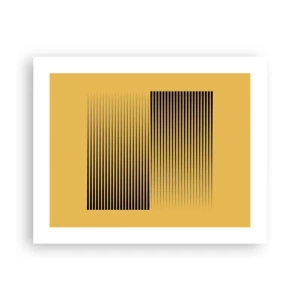 Poster - La quadratura degli opposti - 50x40 cm