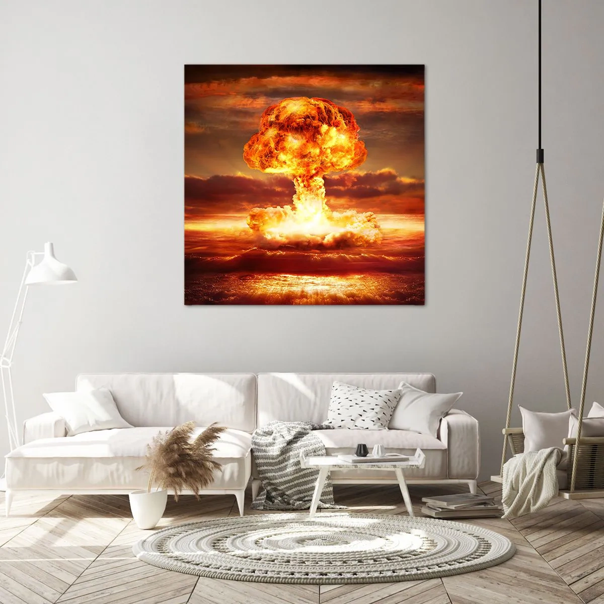 Quadro su tela - Stampe su Tela - E sarà la fine - 70x70 cm