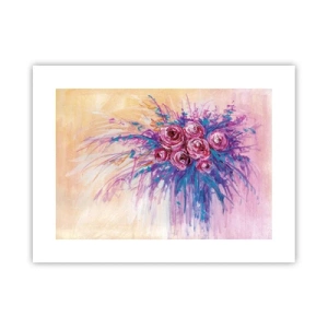 Poster - Fontana rosa - 40x30 cm