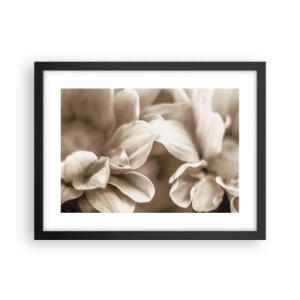 Poster in cornice nera - Mite come un sorriso - 40x30 cm