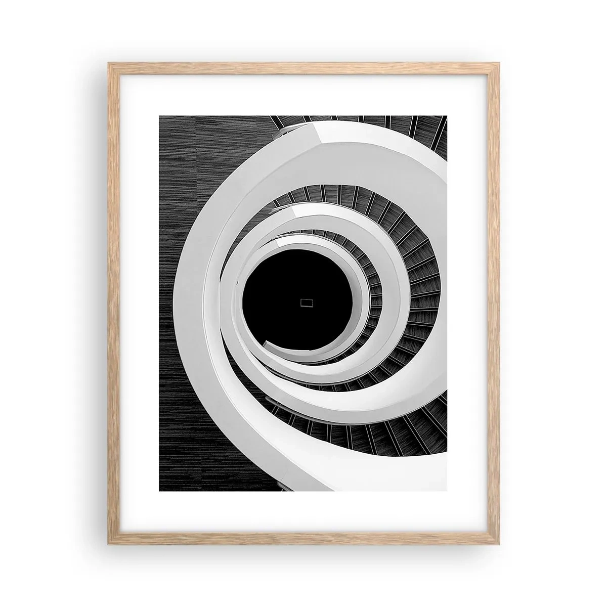 Poster in cornice rovere chiaro - Verso l'essenza delle cose - 40x50 cm