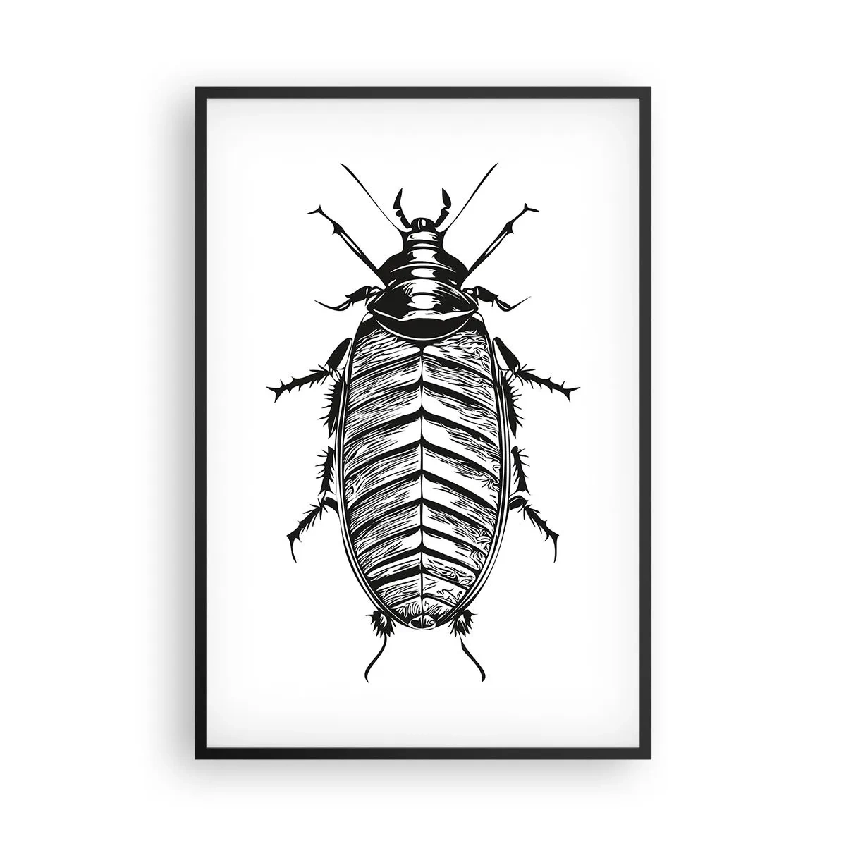 Poster in cornice nera - Che esemplare! - 61x91 cm