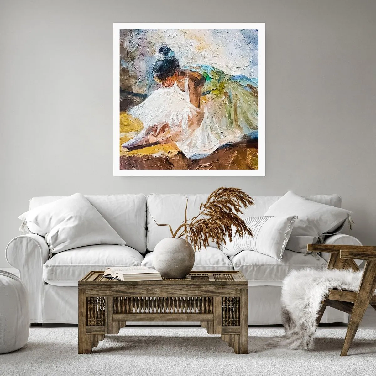 Poster - Dal quadro di Degas - 50x50 cm