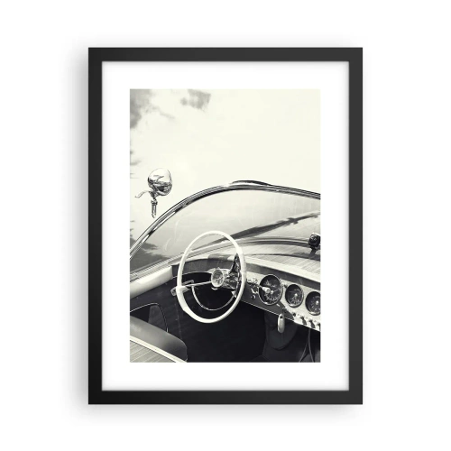 Poster in cornice nera - Il ricco e il povero - 30x40 cm