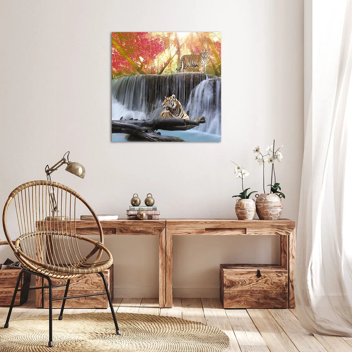 Quadro su tela - Stampe su Tela - Paesaggio surreale - 70x70 cm