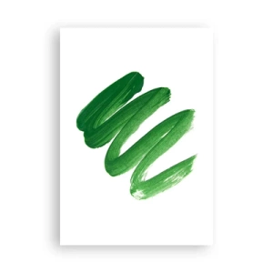 Poster - Scherzo verde - 70x100 cm