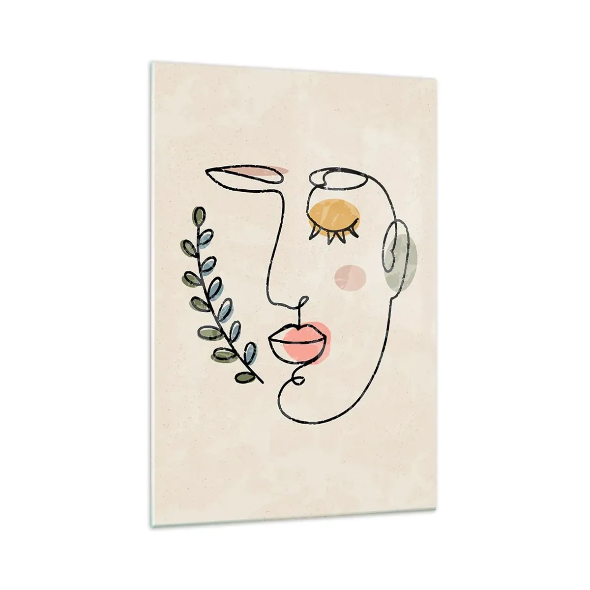 Quadro su vetro - La pace ritrovata - 70x100 cm