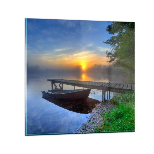 Quadro su vetro - Come la normalità diventa magica - 50x50 cm