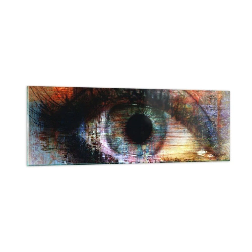 Quadro su vetro - Si può vedere l'anima - 90x30 cm