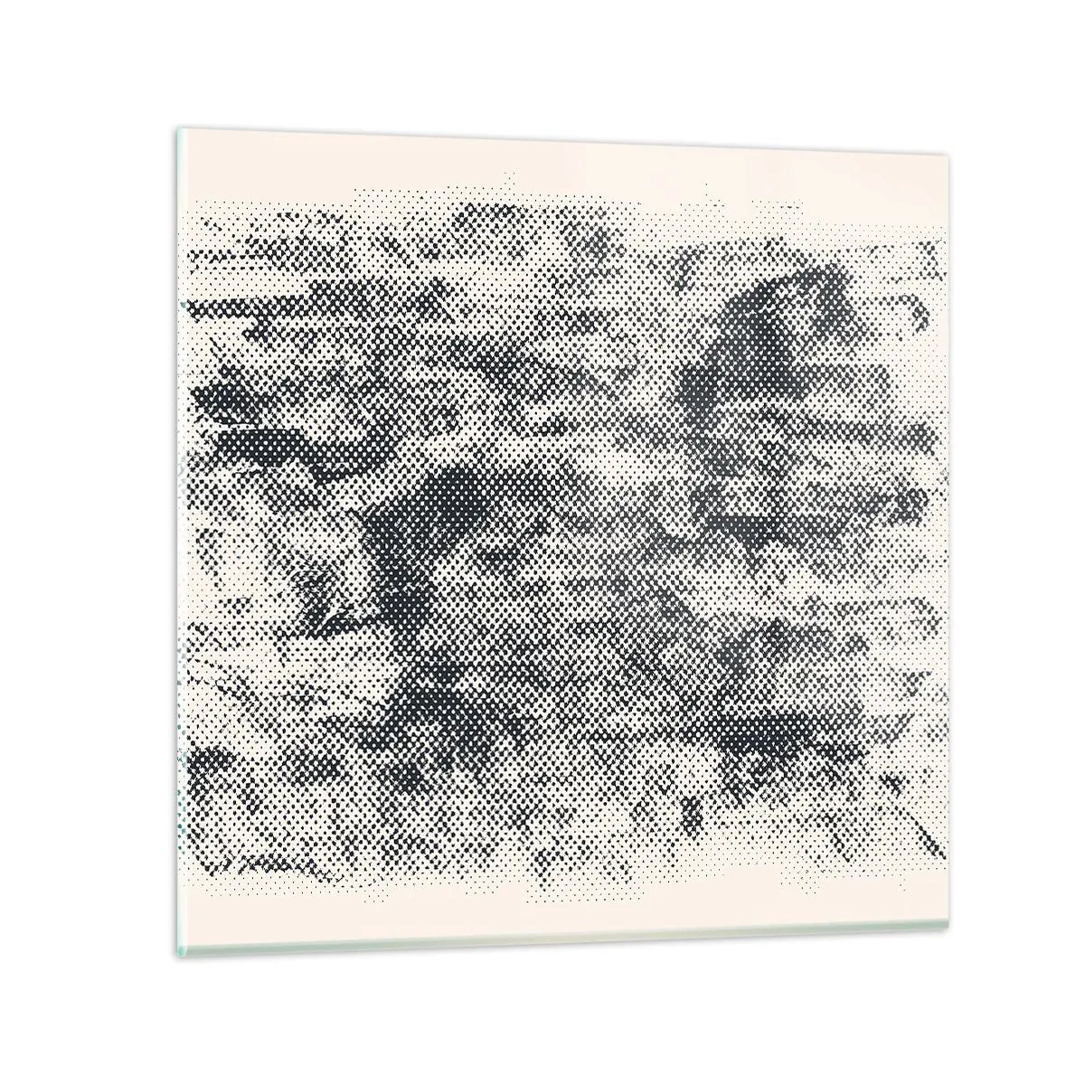 Quadro su vetro - Composizione nebbiosa - 70x70 cm