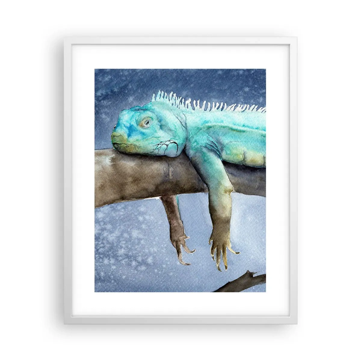 Poster in cornice bianca - Va tutto bene! - 40x50 cm