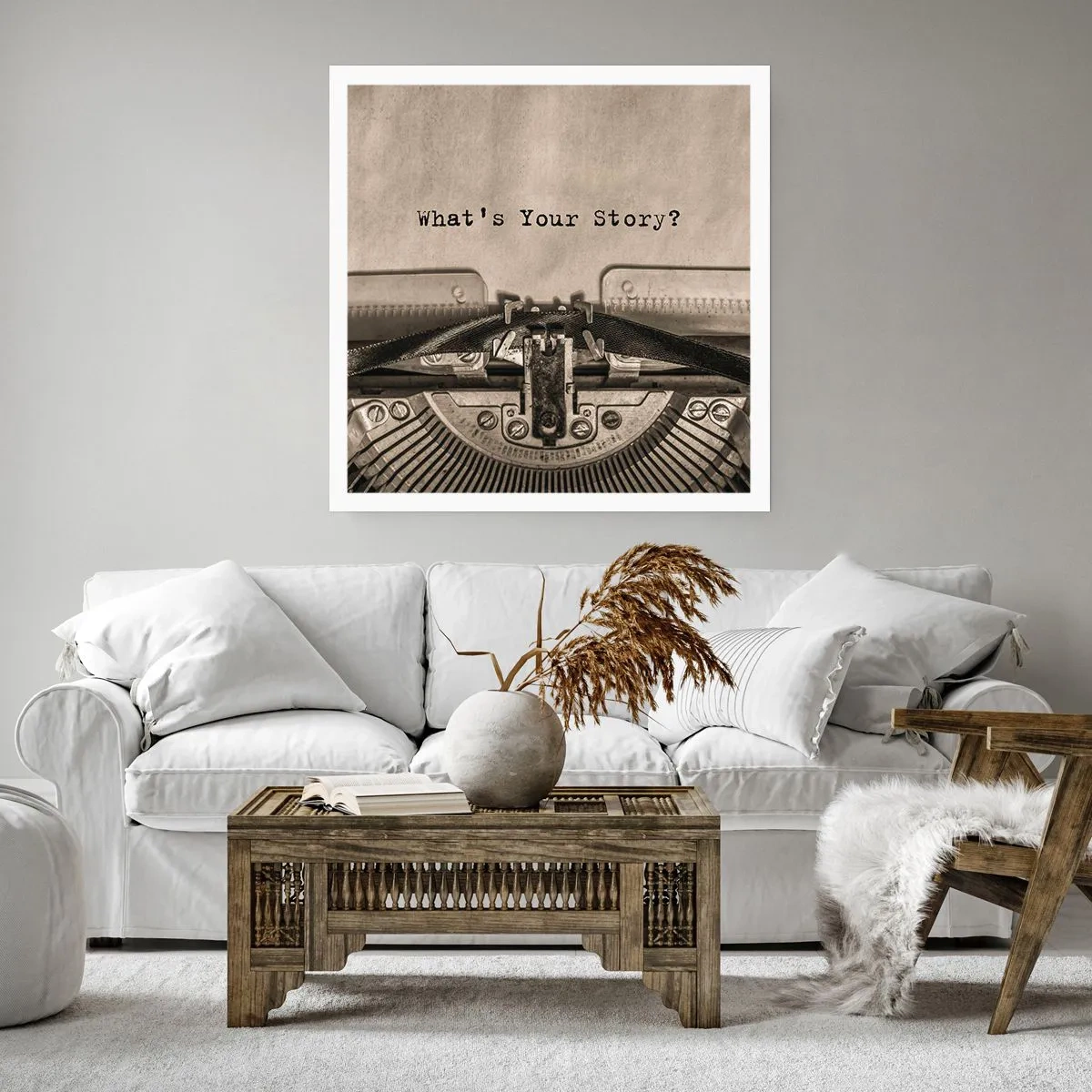 Poster - Rispondimi - 30x30 cm