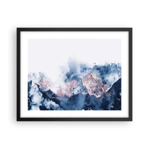 Poster in cornice nera - Queste si che sono cime! - 50x40 cm