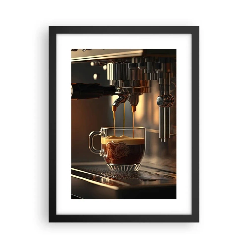 Poster in cornice nera - Miscela sensuale - 30x40 cm