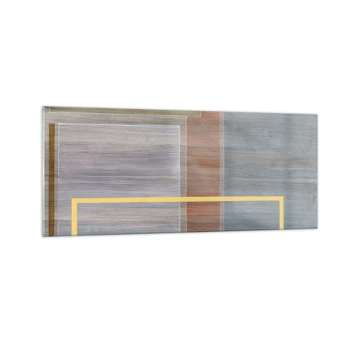 Quadro su vetro - Semplice e tranquillo - 100x40 cm