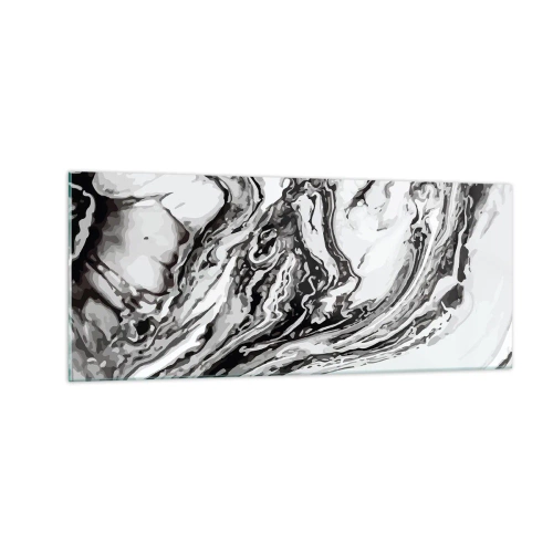 Quadro su vetro - All'inizio vi era il caos - 100x40 cm