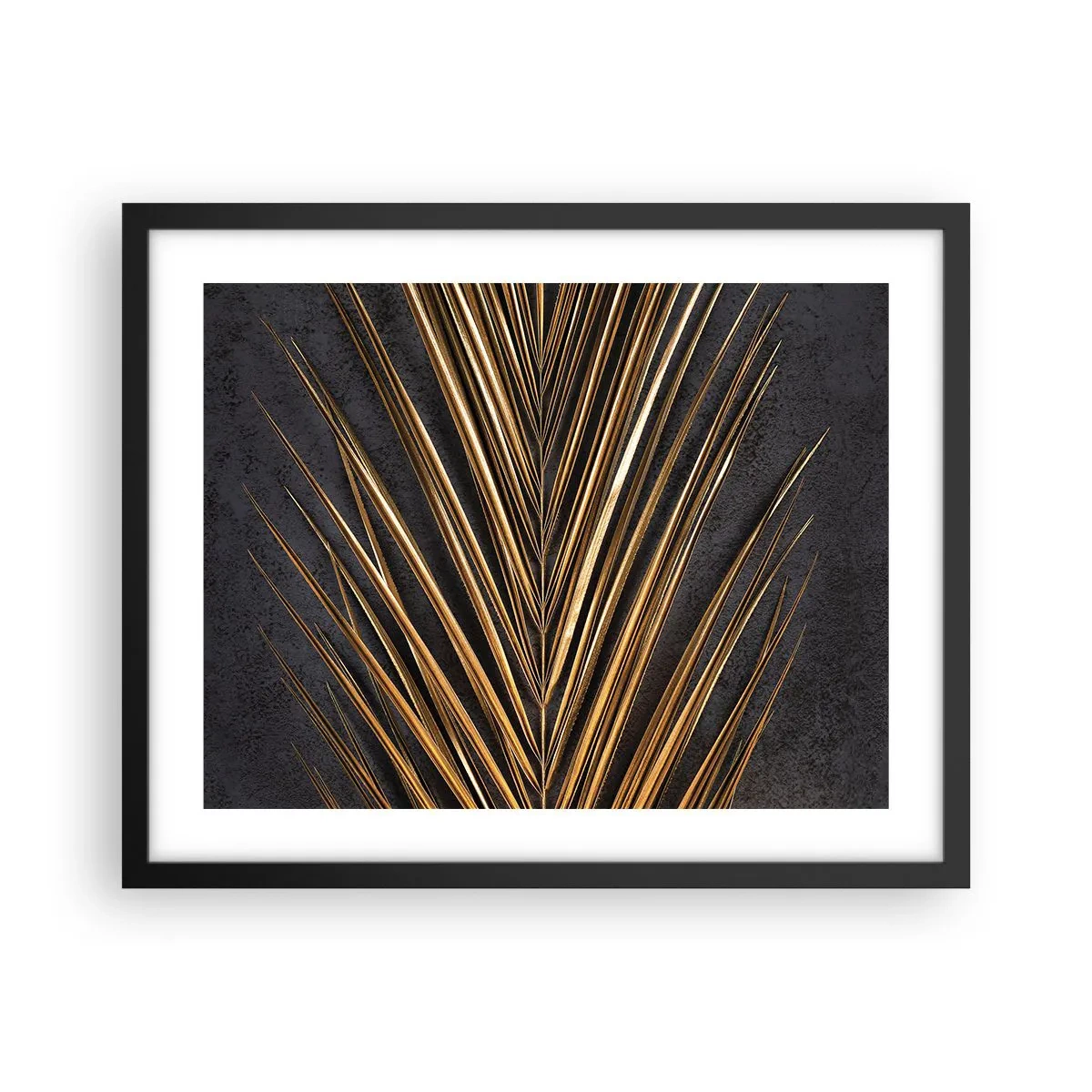 Poster in cornice nera - L'oro dei tropici - 50x40 cm
