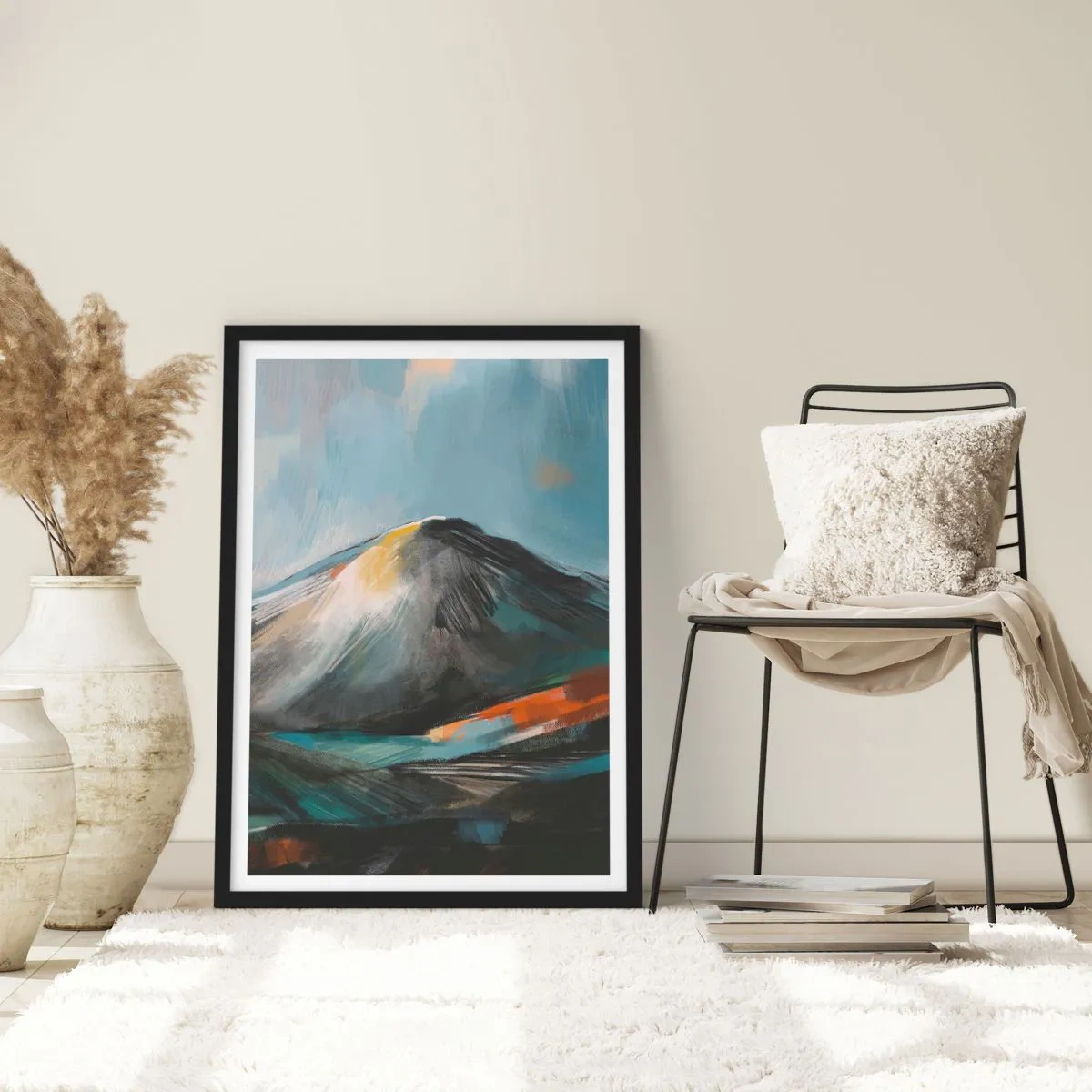 Poster in cornice nera - Aspri e belli - 40x50 cm