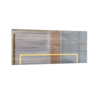 Quadro su vetro - Semplice e tranquillo - 100x40 cm