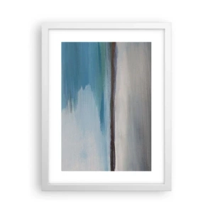 Poster in cornice bianca - Paesaggio orizzontale - 30x40 cm