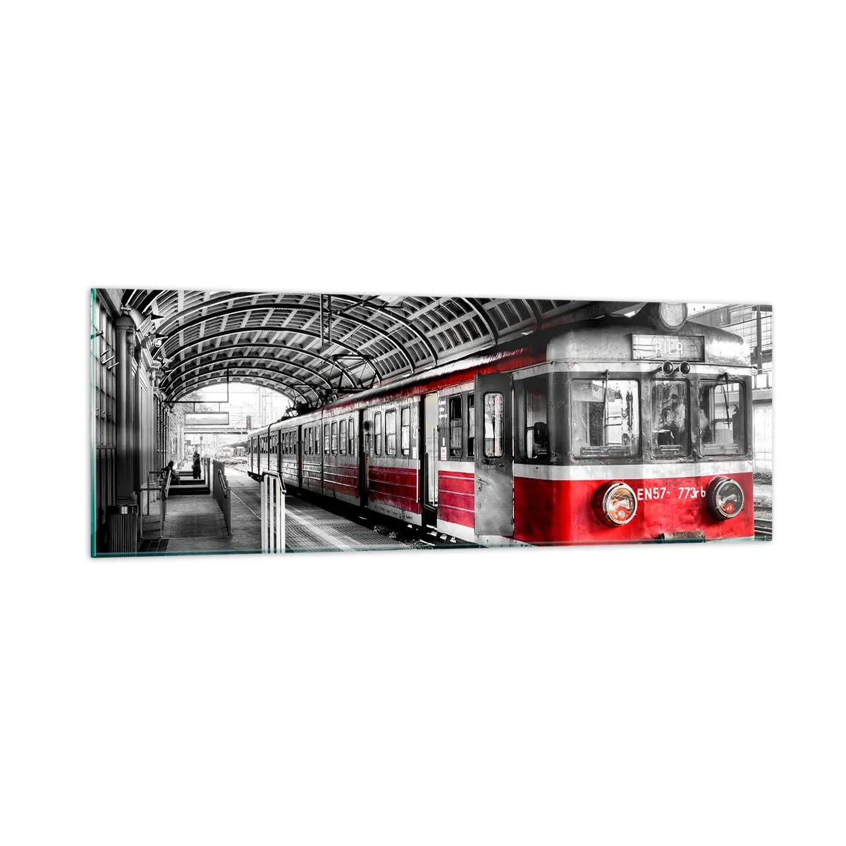 Quadro su vetro - Sarà il viaggio della propria vita? - 90x30 cm