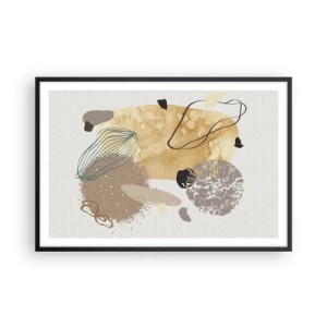 Poster in cornice nera - Schizzologia applicata - 91x61 cm