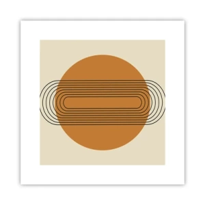 Poster - Piano perfetto - 30x30 cm