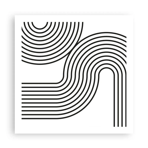 Poster - In curva - 60x60 cm