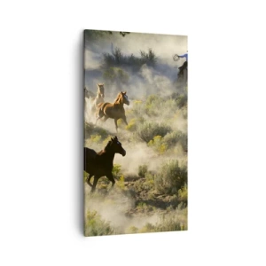 Quadro su tela - Stampe su Tela - Rivalità: libertà o forza mascolina? - 45x80 cm