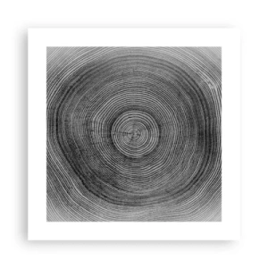 Poster - I segni del tempo - 40x40 cm