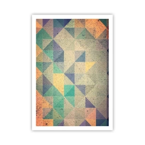 Poster - La repubblica dei triangoli - 70x100 cm