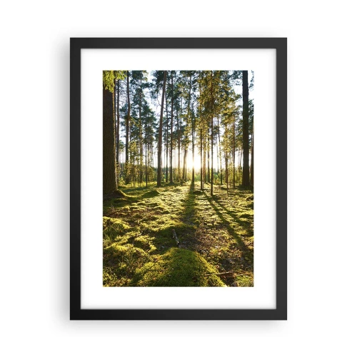 Poster in cornice nera - …dopo sette foreste - 30x40 cm
