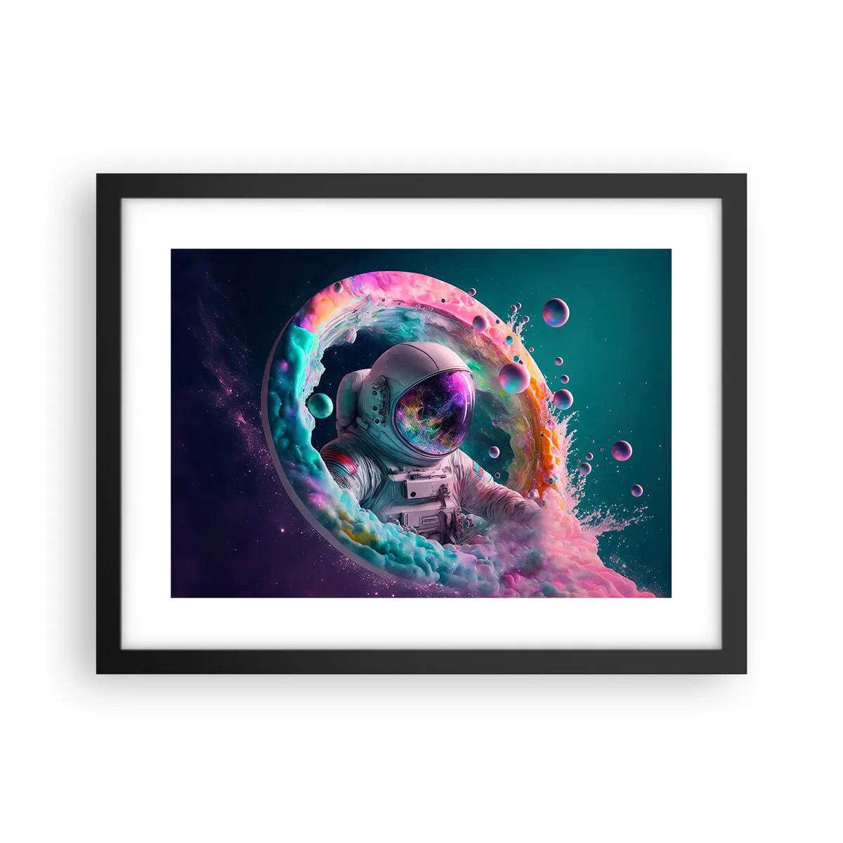 Poster in cornice nera - Stargate - 40x30 cm