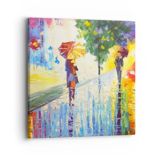 Quadro su tela - Stampe su Tela - E tutto è chiaro - 40x40 cm