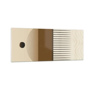 Quadro su vetro - Diversi stati - 100x40 cm