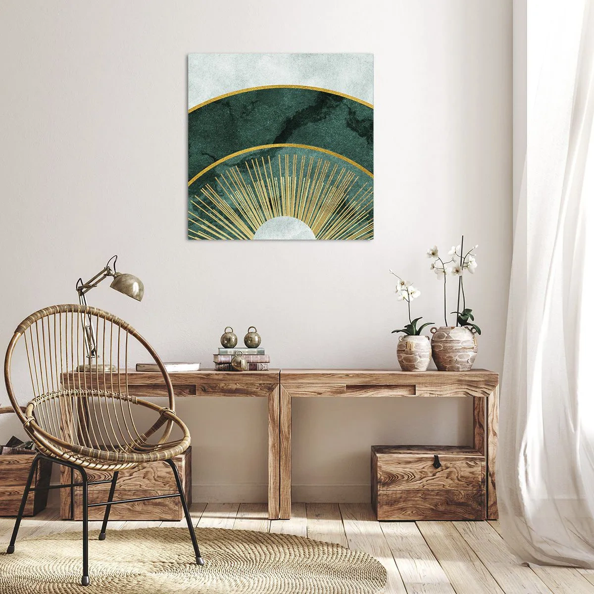 Quadro su tela - Stampe su Tela - Un altro sistema solare - 30x30 cm