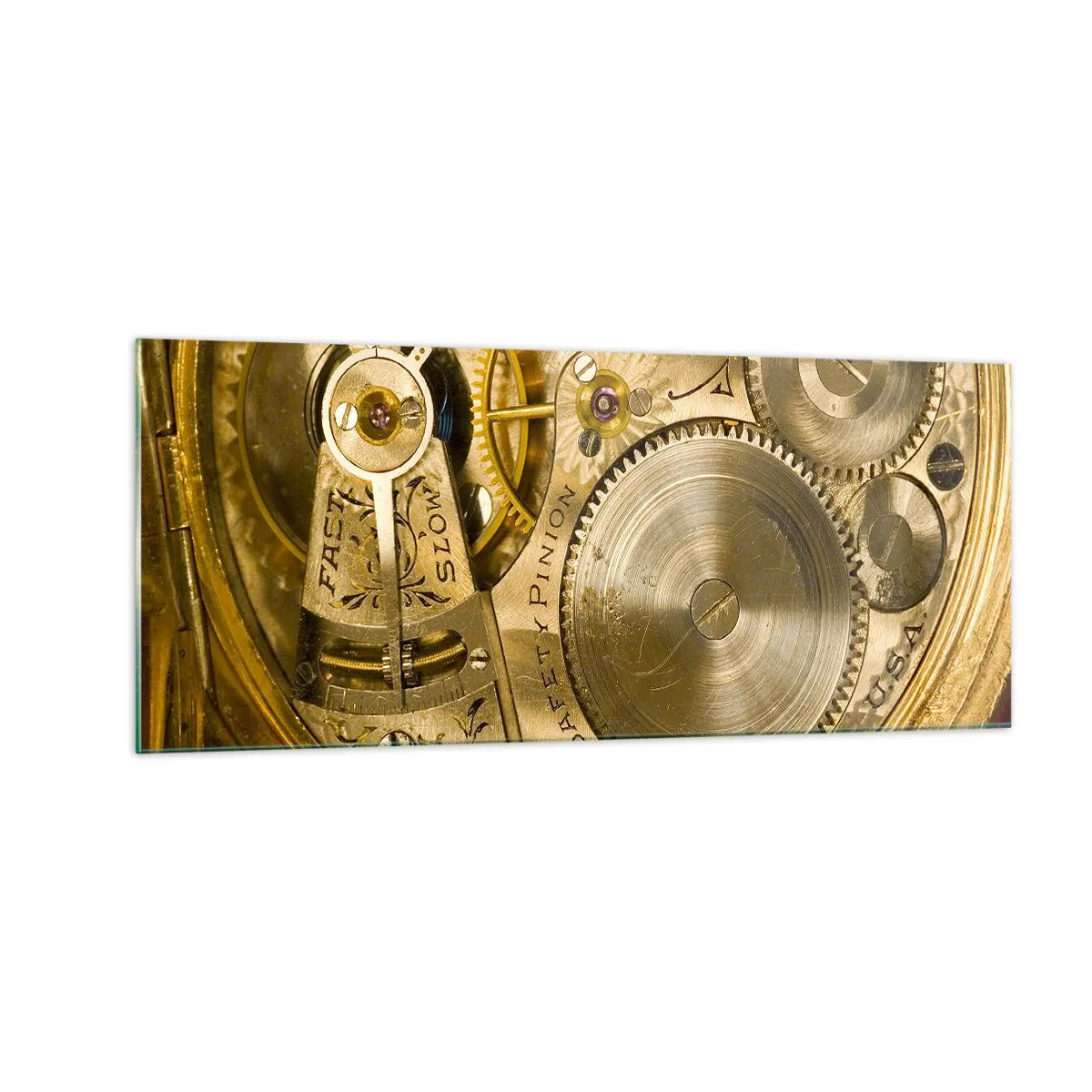 Quadro su vetro - Stare al passo coi tempi - 100x40 cm